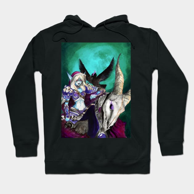 Sylvanas Windrunner Hoodie by KaijuCupcakes